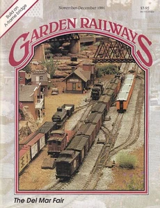 Garden Railways Magazine November-December 1991 Outdoor Railroading Modeling - Picture 1 of 3
