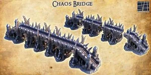 Chaos Bridge | 28mm Scale Model Terrain | D&D TTRPG Playable 3D Printed Building - Imagen 1 de 3
