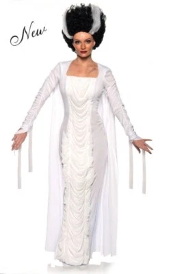Disfraz de Halloween de la novia Frankenstein clásico terror Foto 1 de 2