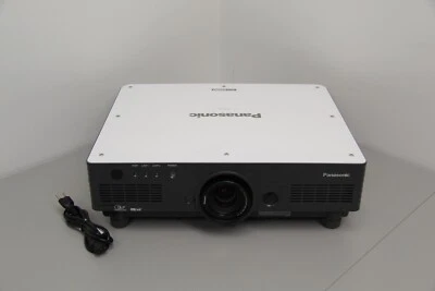 Panasonic PT-D5700 DLP XGA Projector 6000 Lumens 3195 Run Hours 1322 Lamp Hours - Image 1 of 4