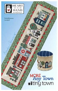 More Any Town Tiny Town~Heart in Hand Needleart - Picture 1 of 1