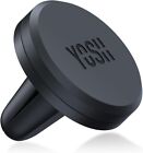 YOSH Car Phone Holder, Magnetic Mount Air Vent, Upgraded Black 