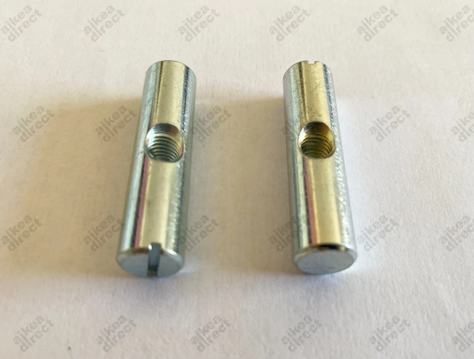 Ikea Cross dowel nut sleeve, Part # 121121 (2 pack) - NEW USA shipped - Image 1 of 1