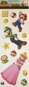 SUPER MARIO & FRIENDS REMOVABLE VINYL WALL DECALS/STICKERS-ROOM DECOR*FREE SHIP* - Picture 1 of 4