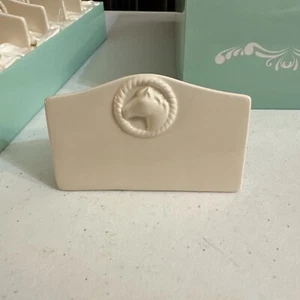 Placetile Designs Erasable Horse Ceramic Place Cards  By Kristen Bowen Set of 6 - Picture 1 of 10