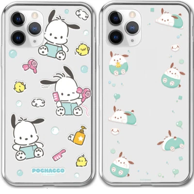 Pochacco Variety Clear Jelly Case for iPhone X XS XS Max XR 7/8/SE2/SE3 7/8 Plus - Image 1 of 4