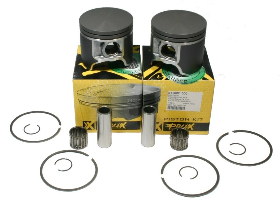 Arctic Cat Pantera 600, 2002-2005, Pro-X Pistons & Wrist Pin Bearings - Image 1 of 1