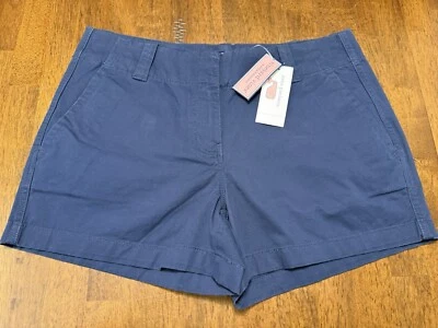 NOVO COM ETIQUETAS Blazer Azul Vineyard Vines 3,5 Polegadas Costura Interna Todos os Dias Shorts Tamanho 2 - Imagem 1 de 2