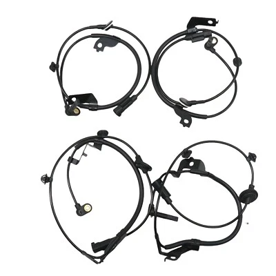 Sensor de velocidad de rueda ABS delantero + trasero 4 piezas PARA 08-17 Mitsubishi Lancer 2,0 L 2,4 L L y R Foto 1 de 4