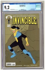 Invincible #1 (CGC 9.2) 1st full appearance of Invincible and Omni-Man B221