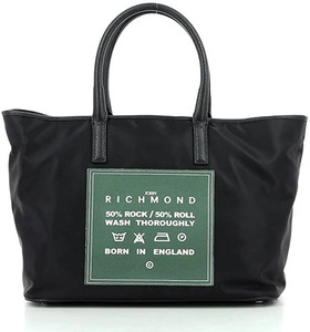 John Richmond Green Polyamide Shoulder Bag