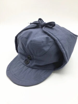 WW2 CHINO PLA OCTAVA RUTA ANTI FRÍO INVIERNO GORRA EJÉRCITO MILITAR SOMBRERO  Foto 1 de 4