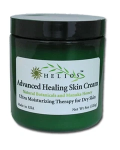 Helios Advanced Healing Skin Cream Botanical Manuka Honey Bee for Dry Skin 8 oz. - Picture 1 of 1