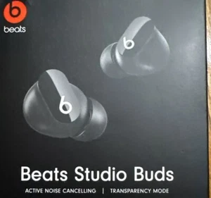 Beats by Dr. Dre Studio Buds - Black New Sealed Box Free Ship - Picture 1 of 1