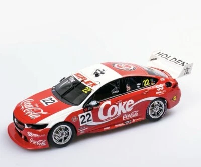 1:18 PREMIAIR COCA-COLA RACING #22 CHRIS PITHER CAMERON HILL 2022 BATHURST - Image 1 of 4