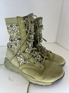 Nike SFB Floral Special Field Boots Military Womens Size 8 476684-300 Green - Picture 1 of 7