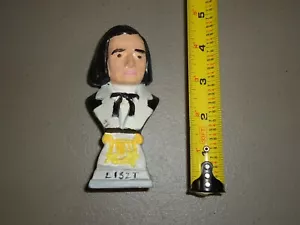Made JAPAN LISZT Vintage Chalkware 4-1/2" Musik Komponist Büste Statue Figur - Bild 1 von 5