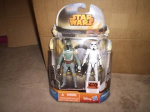 Star wars Episode V Boba fett and stormtrooper figure set - Picture 1 of 2