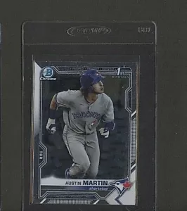 Bowman Chrome 2021 Austin Martin Toronto Blue Jays #BCP-37 💥💥🎆 como nuevo - Imagen 1 de 2