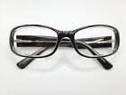 Black Attitudes 16 Women's Oval Eyeglasses Frames Black Clear 53?18-130