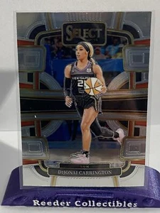 2024 Panini Select WNBA #18 DiJonai Carrington Connecticut Sun - Picture 1 of 2