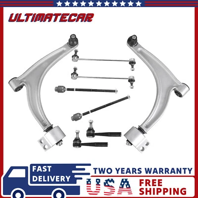 Kit de rótula de brazos de control inferiores delanteros para 04-12 Chevy Malibu 05-10 Pontiac G6 Foto 1 de 4