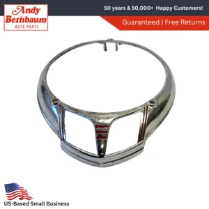 1940 DODGE Faro Faros Cromado Bezel 874984 NOS - Imagen 1 de 8