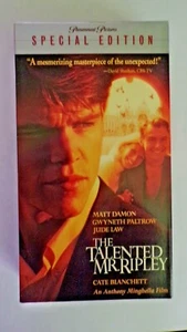 The Talented Mr. Ripley Gwyneth Paltrow, Matt Damon, Jude Law (VHS, 2000) - Picture 1 of 5