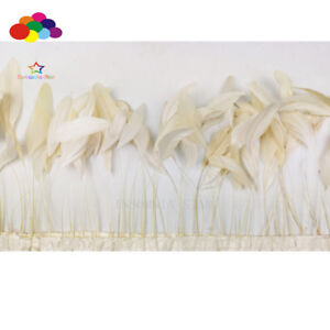 1M Stripped Cocktails Eyelash Feathers 15-20 cm/6-8 inch DIY Carnival for crafts