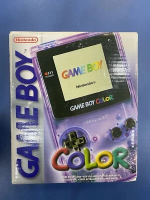 Nintendo Game Boy Color Lila GB Videojuegos Retro NUEVA - Imagen 1 de 4