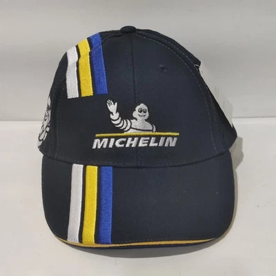 Neumático Michelin Malasia Tapa Negra Blanco Amarillo Azul Rayas Ajustable Última Pieza Foto 1 de 4