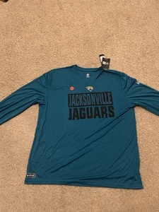 NEW Mens New Era Size 2XL, Jacksonville Jaguars Athletic Combine Shirt - Picture 1 of 3