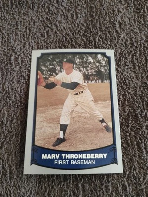 1988 Pacific Trading Cards Mark  Throneberry New York Yankees Baseball Card #48 - Image 1 of 2