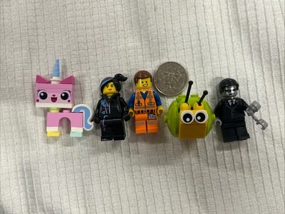 LEGO Lego Movie Mini Figures Lucy Emmet Unikitty Executron Giant Snail - Image 1 of 4
