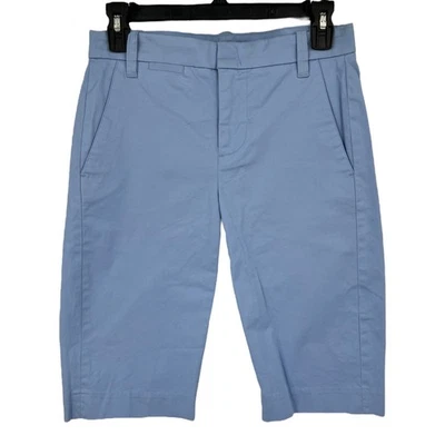 Pantalones Cortos Vince Bolsillo Monedo Bermuda Azul Talla 0 Foto 1 de 4
