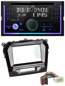 JVC MP3 USB 2DIN DAB Bluetooth CD Autoradio für Suzuki Vitara (ab 2015) - Bild 1 von 8