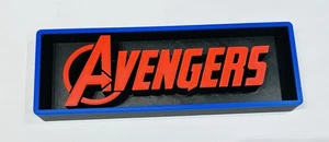 Decorative The Avengers Marvel  Film Logo Sign Display Cinema  s 17.5cm L 22cm - Picture 1 of 4
