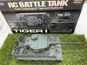 Tokyo Marui Rc Battle Tank 1/24 Tiger I Early Version Radio Control Electric - Picture 1 of 3