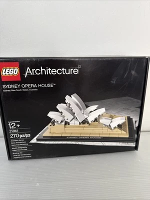 Lego Architecture 21012 : Sydney Opera House -New - Minor Corner Damage To Box - Image 1 of 4