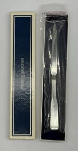 Coltello apri lettere Reed & Barton placca argento 8” sigillato nuovo con scatola - Foto 1 di 5