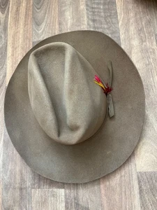 cow boy hat dynafelt lanning size 7 mens - Picture 1 of 4