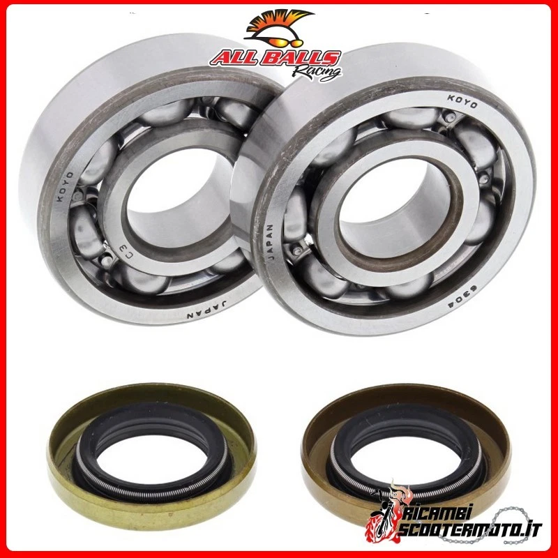 KURBELWELLENLAGERSATZ All Balls Ktm 65 SX/SXS 2004 24-1102#12 - Изображение 1 из 1