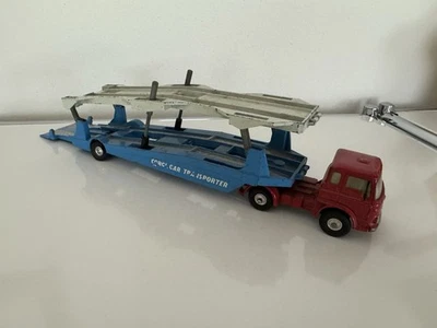 Corgi Toys: Car Transporter rot/blau/grau - Bild 1 von 4