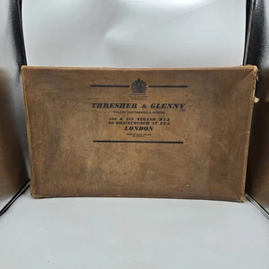 Vintage Thresher & Glenny London Shirt Box Royal Warrant Tailor Ephemera c.1950 - Picture 1 of 10