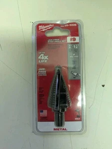 Broca paso a paso Milwaukee 48-89-9209 7/8"- 1-1/8" #9 - Imagen 1 de 2