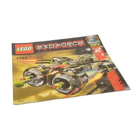 1x Lego Building Instructions Exo-Force Sonic Phantom 7704