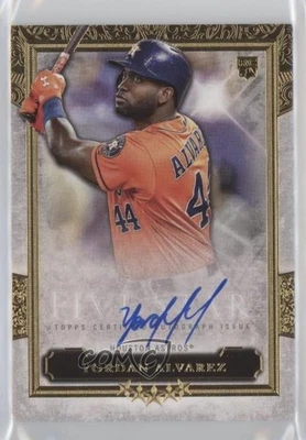 2020 Topps Five Star Auto Yordan Alvarez #FSA-YA Rookie Auto RC - Image 1 of 2