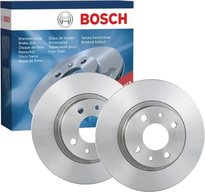 Bosch BD283 Brake Discs 1 Set Of 2 Discs Metal Fits Alfa Romeo Fiat Lancia - Picture 1 of 4