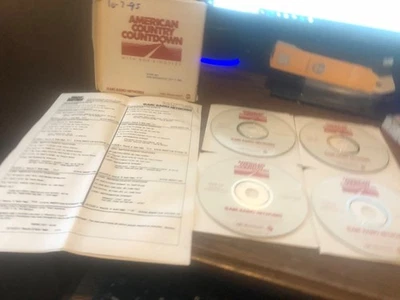 American Country Countdown with Bob Kingsley--August 10, 1996--4 CD set - Image 1 of 2