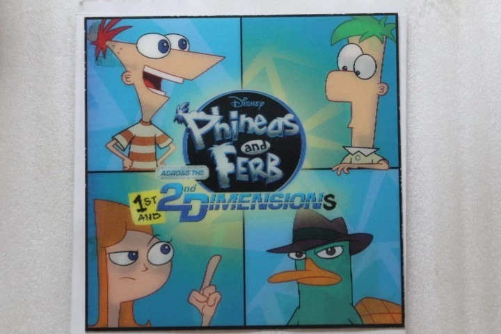Phineas And Ferb Across The 1st And 2nd Dimensions CD Soundtrack, Parody Foto 1 de 4